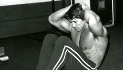 Image result for arnold schwarzenegger abs workout